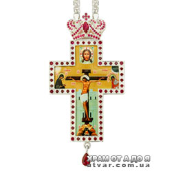 Крест для священнослужителей латунный с цепью