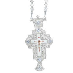 Крест с цепью для священнослужителя арт. 2.10.0232л-2^52л