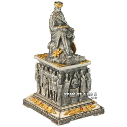 Скульптура латунная Равноапостольный  князь Владимир