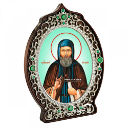 Икона латунная Святой преподобный Виталий