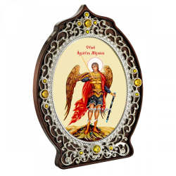 Икона латунная Архистратиг Михаил