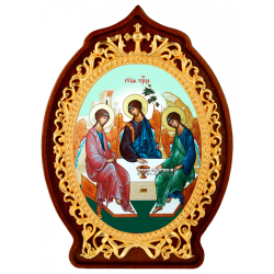 Икона настольная латунная святая блаженная Матрона Московская