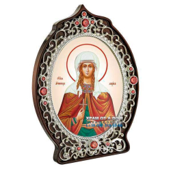 Икона латунная Святая мученица Лариса