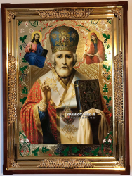 Святой Николай Чудотворец (поясной)